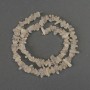 Koraliki adularu, drobne, 6–8×3 mm, długość 39 cm, na żyłce