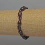 Bransoletka z granatu fasetowanego, średnica 5-11×5-7 mm ±, długość 18 cm ±, elastyczna