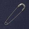 Broszka–szpilka 20×77 mm ± srebrzysty metal