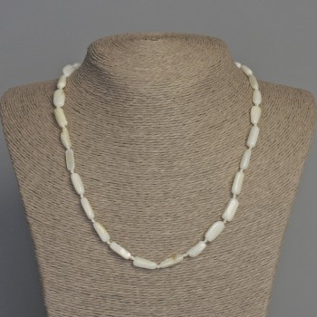 Naszyjnik Perła naturalna, forma galce, średnica 14x6 mm +/-, długość 41 cm +/-