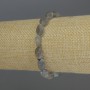 Bransoletka z labradorytu fasetowanego, średnica koralików około 10×8 mm, długość 18 cm, na elastycznej gumce