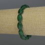 Bransoletka z chryzoprazem, owalna, średnica kamieni 13×9 mm, długość 18 cm, elastyczna
