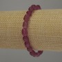Bransoletka z turmalinu fasetowanego, średnica 10×7 mm, długość 18 cm, elastyczna