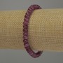 Bransoletka z turmalinu w formie rondeli, o średnicy 6×4 mm, długość 18 cm, elastyczna