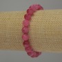 Bransoletka z turmalinem, gładkie kule, średnica 8 mm, długość 18 cm, na elastycznej gumce