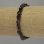 Bransoletka z granatu galetowanego, średnica 6-8×6-7 mm, długość 18 cm, elastyczna