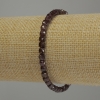Bransoletka z granatu, szlifowane kostki, średnica 4×4 mm, długość 18 cm, elastyczna baza