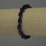 Bransoletka z tonowanego kwarcu w kształcie kropli 12×8 mm, długość 18 cm, na elastycznej gumce