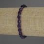 Bransoletka z fasetowanego ametystu, 18 cm