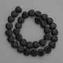 Koraliki agatowe z naturalnego kamienia w kształcie serca, średnica 12×12 mm ± na żyłce, długość 38 cm+
