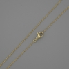 Łańcuszek Xuping z pozłacaniem 18K, grubość 0,5 mm, długość 56 cm