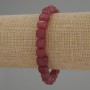 Bransoletka z turmalinu w formie sześcianów, średnica 7×7 mm, długość 18 cm, elastyczna
