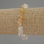 Bransoletka z drobin cytrynu, średnica 4–8×2–4 mm, długość 18 cm, elastyczna