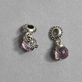 Bajl do biżuterii, wymiary 24×10 mm, średnica otworu 4,55 mm, opakowanie 2 szt.