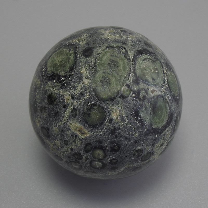 Kula ozdobna z naturalnego kamienia – jasper oceaniczny, średnica 30 mm+