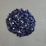 Naturalny kamień sodalit odłamki bez otworu 3–4×4–6 mm ± (za 100 g ±)