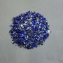 Naturalny kamień lazuryt – drobina bez otworu 3–4×4–6 mm ± (za 100 g ±)