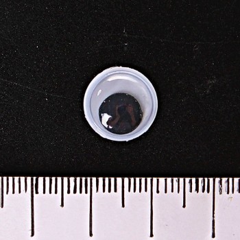 (12 mm) Oczy do zabawek – hurtowe opakowanie, 100 szt