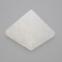 Piramida pamiątkowa z kamienia naturalnego, kryształ górski, wymiary 38×38 mm (długość) i 33 mm (szerokość)