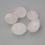 Pamiątkowy naturalny kamień – różowy kwarc galety ~ wymiary 20-23×17-20×12-14 mm (+/-) opakowanie 100 g (cena za 100 g)