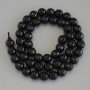 Koraliki agatowe fasetowane – kuleczki, średnica 8 mm ±, na nitce, długość 37 cm