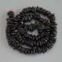 Koraliki granatu – drobiny, średnica 7–12×2–3, 5 mm ± na nitkę, długość 40 cm+