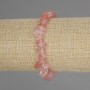 Bransoletka z chalcedonu – drobne kawałki, średnica 6–9×3–5 mm, długość 18 cm, elastyczna