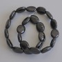Koraliki agatowe owalne, średnica 18×13 mm, na nitce, długość około 40 cm+