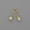 Zawieszka do wisiorka, średnica 11×3,5 mm, średnica otworu 5×3,5 mm, kolor metalu złoty