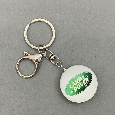 Brelok do auta Land Rover, średnica ok. 35 mm, długość ok. 10 cm