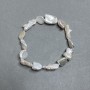 Bransoletka z pereł barokowych 11-20×6-11 mm, długość 18 cm, elastyczna