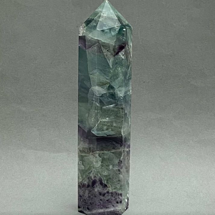 Pamiątkowy ołówek z naturalnym fluorytem 16×4 cm