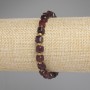 Bransoletka z turmalinu – fasetowane kostki, średnica 6×6 mm ±, koraliki 3 mm ±, długość 18 cm ±, elastyczna