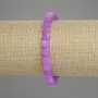 Bransoletka z lawendowego ametystu – szlifowane sześciany o wymiarach około 6,5 × 6,5 mm, długość 18 cm +