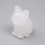 Figurka pamiątkowa Kotka z górskiego kryształu 40×30×23 mm+