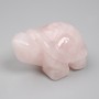 Figurka-suwenir żółw z różowego kwarcu 50×30×25 mm+