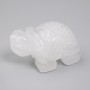 Pamiątkowa figurka żółwia z górskiego kryształu 70×40×35 mm+