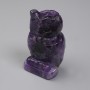 Statuetka pamiątkowa Sowa z ametystu 52×33×25 mm+