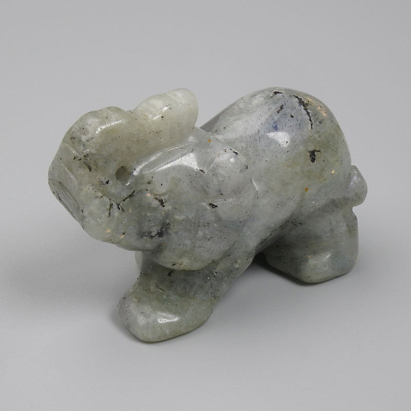 Figurka pamiątkowa Słoń z labradorytu 55×35×26 mm+
