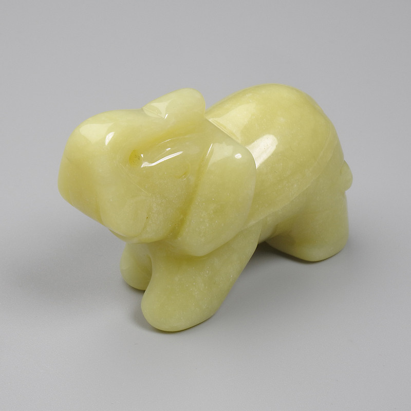 Statuetka pamiątkowa Słoń z onyksu 55×35×26 mm+