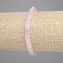 Bransoletka z różowego kwarcu, cylindryczne koraliki, średnica 6×6 mm, długość 18 cm, elastyczna