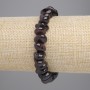 Bransoletka z granatu fasetowanego 10-13×4-6 mm, długość 18 cm, elastyczna