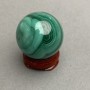 Kula suvenir z malachitu, średnica 29 mm ± masa 49 g