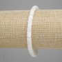 Bransoletka z masy perłowej w formie rondeli o rozmiarze 5×2 mm, długość 18 cm, na elastycznej gumce