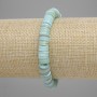 Bransoletka z muszli Skafarka rondel, średnica 8×1,5 mm, długość 18 cm ± elastyczna