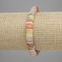 Bransoletka z muszli Skafarka rondel, średnica 8×1,5–2 mm ±, długość 18 cm ±, elastyczna
