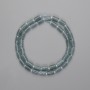 Koraliki z jadeitu cylindryczne 7,5×5 mm ± koraliki 3 mm, długość 39 cm