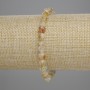 Bransoletka z fasetowanego cytrynu w rombowym kształcie, średnica 6×5 mm, długość 18 cm, elastyczna