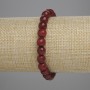 Bransoletka z fasetowanego turmalinu o średnicy 7,5 mm ±, długość 18 cm ±, elastyczny sznurek