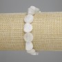 Bransoletka z adularu – galetki, średnica 11–12 × 10–12 mm, długość 18 cm, elastyczna